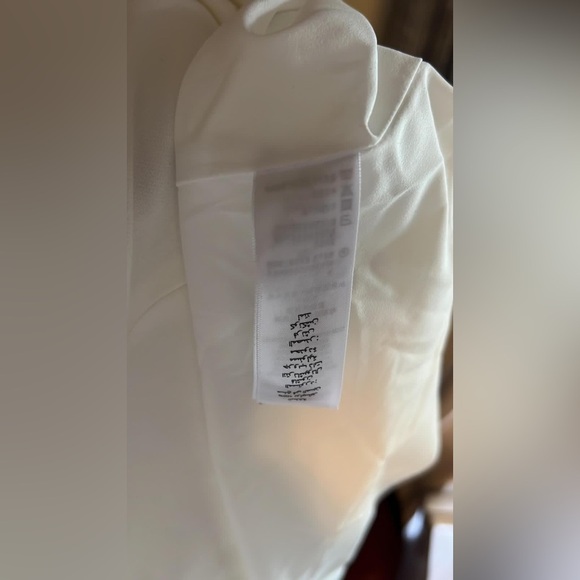 French Connection White Ruffle Top - Picture 5 of 6